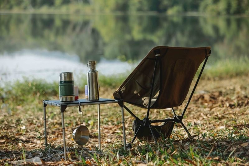 camping and hiking table and chair
