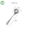 Outdoor 20CM titanium tableware soup ladle YTW05