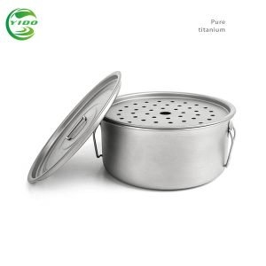 Outdoor cookware titanium soup pot TCW02