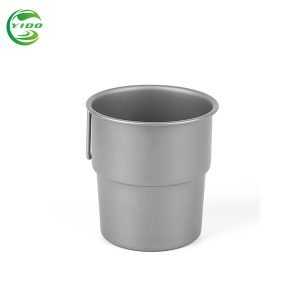 Portable camping titanium coffee mug water cup YDW02