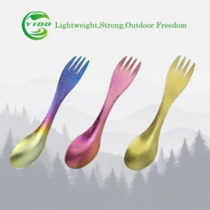 titanium fork and spoon YTW03