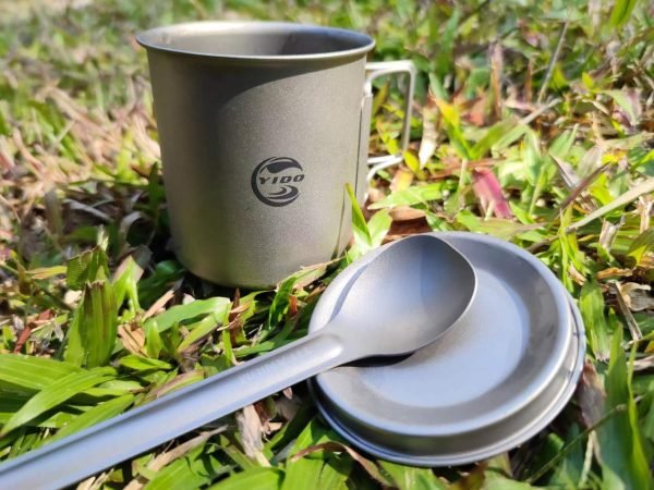 Camping and hiking titanium outdoor gear