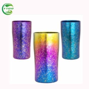 Titanium colorful coffee beer cup 300ML T YDW06