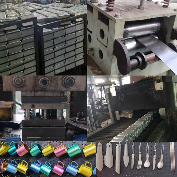 Titanium kitchenware Factory photoes