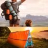 Compat and lightweight emergency sleeping bag