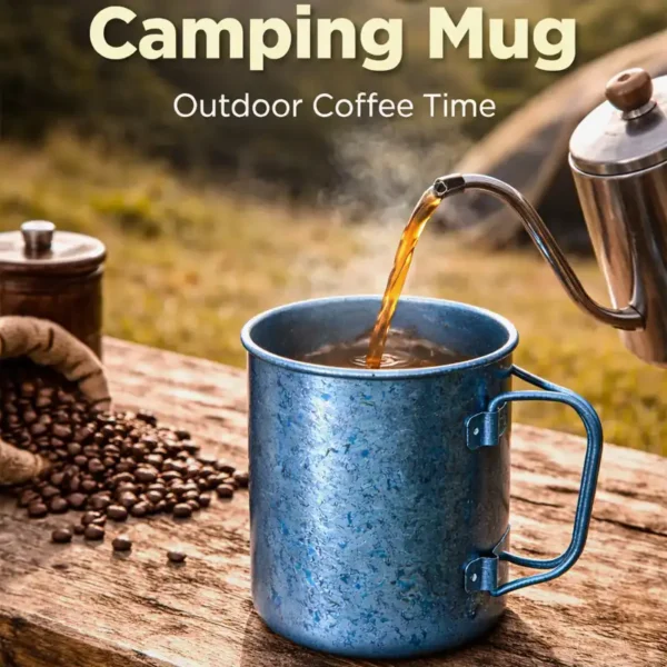 titanium coffee mug YDW02