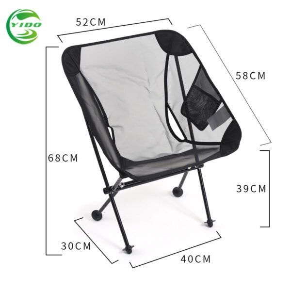 68MM height Ultra Light Breathable Camping Chair YDC11