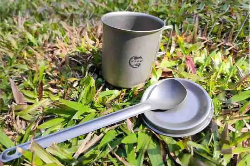 titanium lightweight drinkware