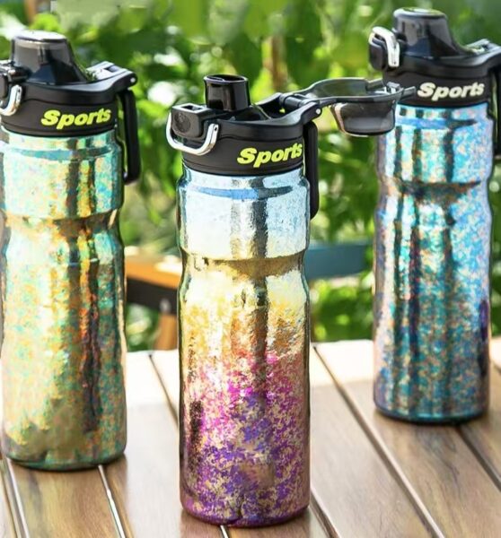 Outdoor Tableware Titanium Insulated Water Bottle YIDOOUTDOOR