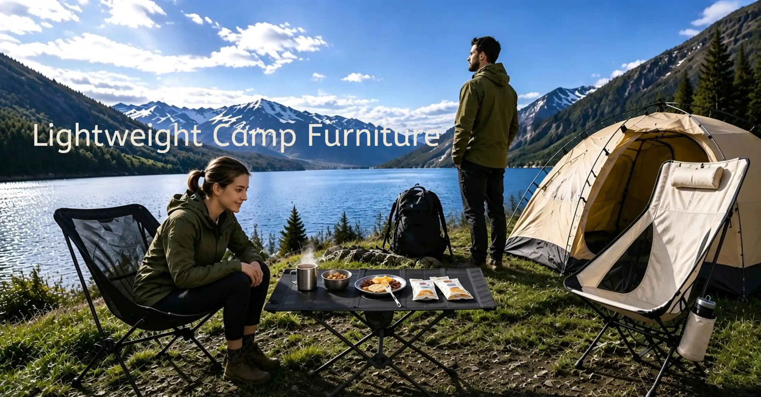 camp furniture oem lightweight folding table chair
