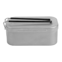 Titanium ultralight foldable lunch box YTW08 2